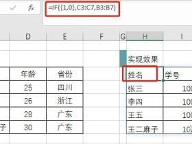 ​​Excel技巧：一文搞懂 IF{1,0} 的用法！