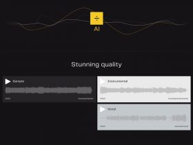 一款音频人声伴奏分离软件lalal.ai(网站)！