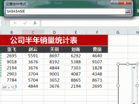 ​​Excel如何制作按月展示销售的动态图表 ！