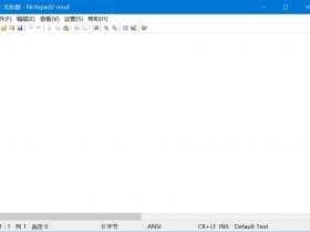 小众软件，文本编辑器 Notepad2 v4.22.05r4220(32Bit+64Bit)简体中文版！