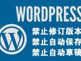 删除wordpress文章修订版本和自动草稿而残留的数据!