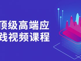 K8S顶级高端应用实践视频课程！