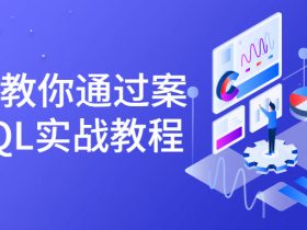 手把手教你通过案例学SQL实战教程！