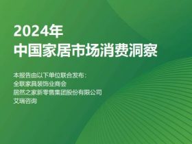 专业报告，2024年中国家居市场消费洞察！