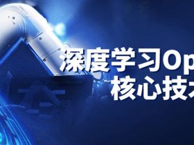 深度学习OpenCV核心技术！